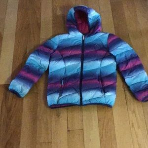 Multi coloured spring coat